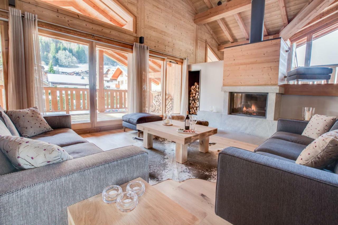 Les Roches Noires Villa Morzine Eksteriør bilde