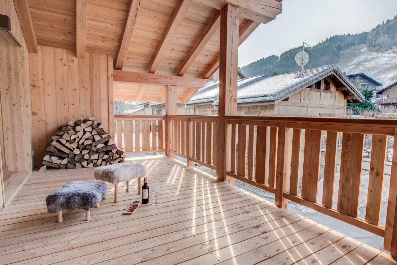 Les Roches Noires Villa Morzine Eksteriør bilde